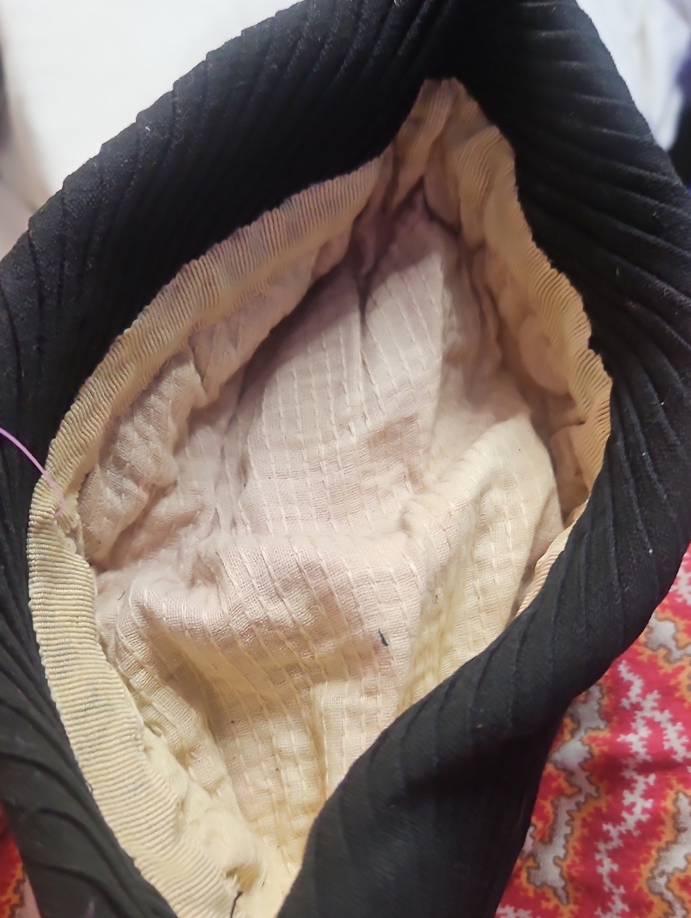 40s War Andrew Sisters Silk Quilted Hat - Picture 2 of 7